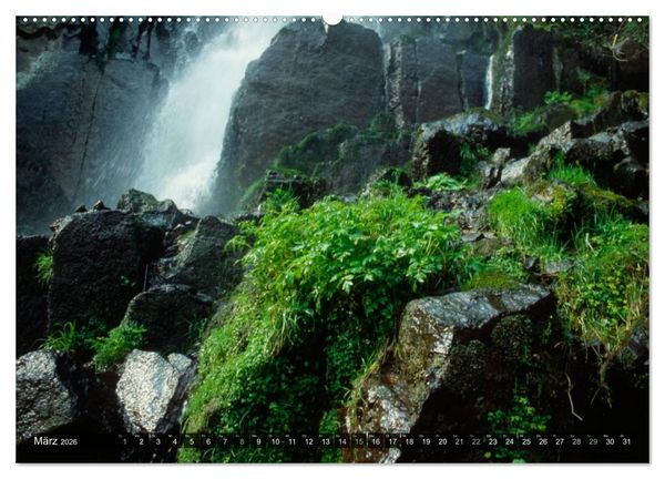 Produktbild: Wasserf&auml;lle der Welt 2026 (Wandkalender 2026 DIN A2 quer), CALVENDO Monatskalender