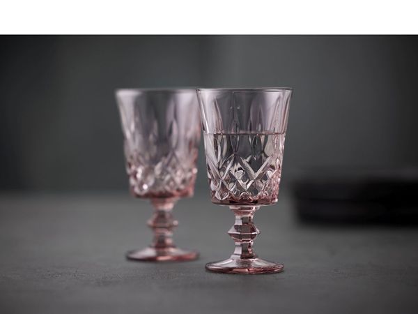 Produktbild: Weinglas Sorrento 30 cl 4 Stck. Pink