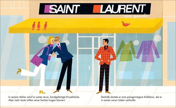 Produktbild: Yves Saint Laurent &ndash; Little People, BIG DREAMS (Deutsche Ausgabe)