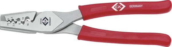 Produktbild: C.K 430006 Crimpzange Aderendh&uuml;lsen 0.5 bis 16mm&sup2;