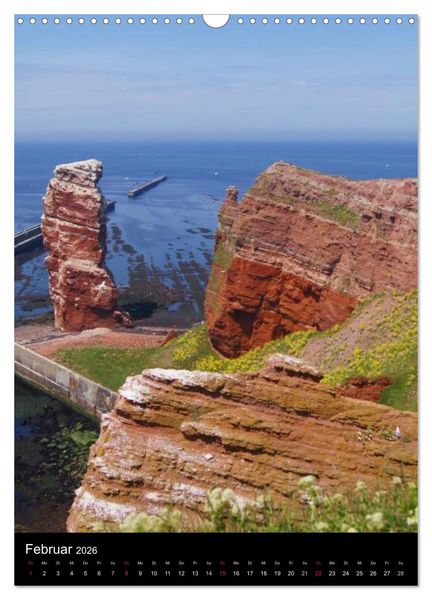 Produktbild: Helgoland in der Nordsee (Wandkalender 2026 DIN A3 hoch), CALVENDO Monatskalender