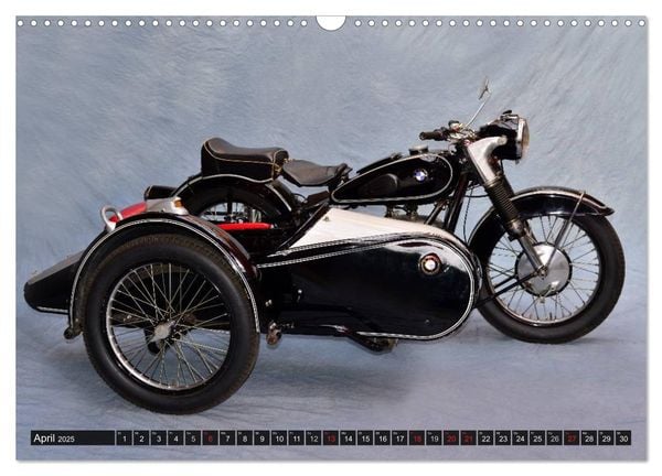 Produktbild: BMW R 51/3 Gespann (Wandkalender 2025 DIN A3 quer), CALVENDO Monatskalender