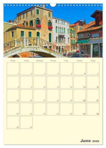 Produktbild: Romantic Northern Italy (Wall Calendar 2026 DIN A3 portrait), CALVENDO 12 Month Wall Calendar