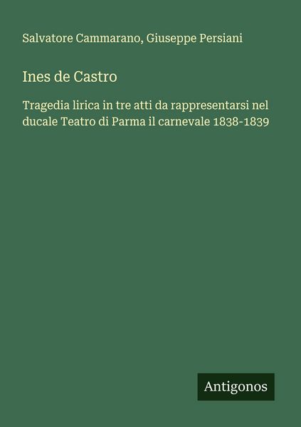 Produktbild: Ines de Castro