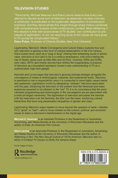 Produktbild: Legitimating Television