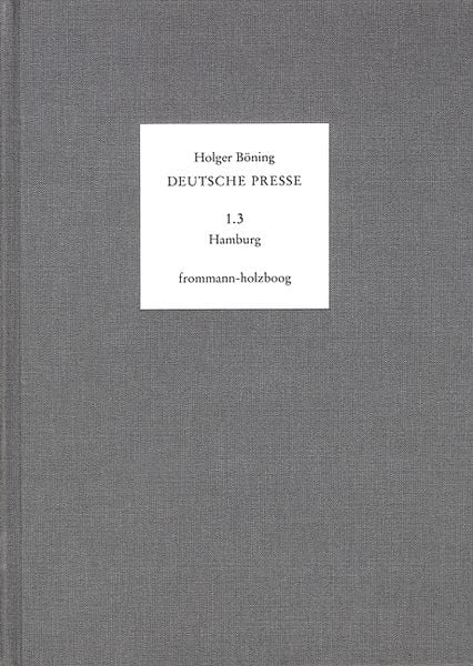 Produktbild: Deutsche Presse / Band 1.3: Hamburg. 1796-1815