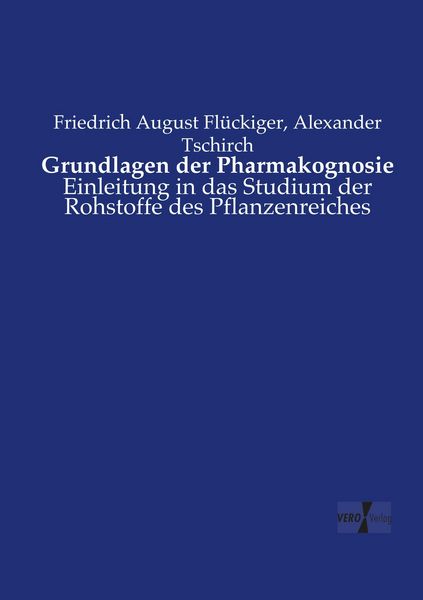 Produktbild: Grundlagen der Pharmakognosie
