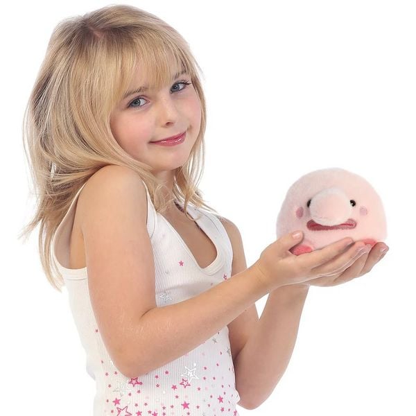 Produktbild: Aurora 33840 - Palm Pals Bart Blobfish, Pl&uuml;schtier, ca.13 cm