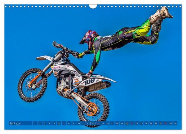 Produktbild: Motocross - mit vollem Risiko (Wandkalender 2026 DIN A3 quer), CALVENDO Monatskalender