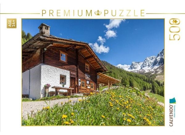 CALVENDO Puzzle Moareggalm am Klausberg im Ahrntal | 500 Teile Lege-Größe 48 × 36 cm Foto-Puzzle für Erwachsene