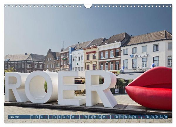 Produktbild: LOVELY ROERMOND (Wall Calendar 2026 DIN A3 landscape), CALVENDO 12 Month Wall Calendar