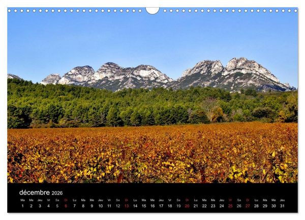 Produktbild: Les Alpilles en Provence (Calendrier mural 2026 DIN A3 vertical), CALVENDO calendrier mensuel