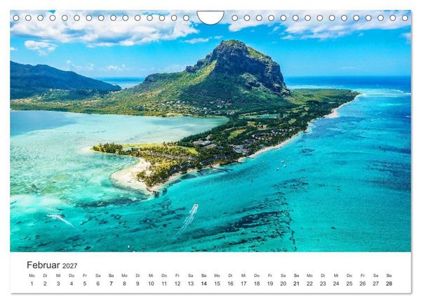 Produktbild: Traumhaftes Mauritius (Wandkalender 2027 DIN A4 quer), CALVENDO Monatskalender