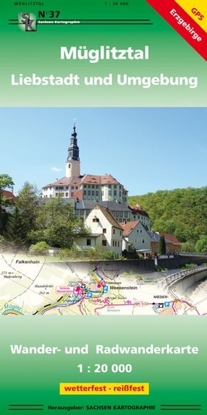 Produktbild: M&uuml;glitztal. Liebstadt und Umgebung 1:20 000