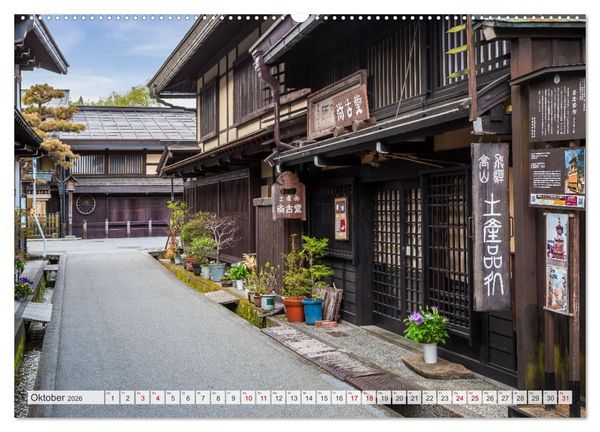 Produktbild: JAPAN Reise durch Zeit und Sch&ouml;nheit (hochwertiger Premium Wandkalender 2026 DIN A2 quer), Kunstdruck in Hochglanz