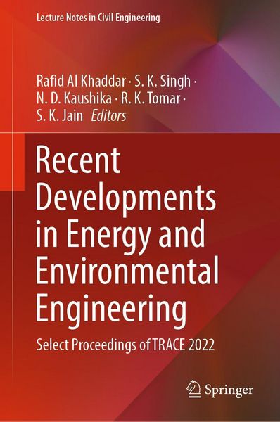 Produktbild: Recent Developments in Energy and Environmental Engineering