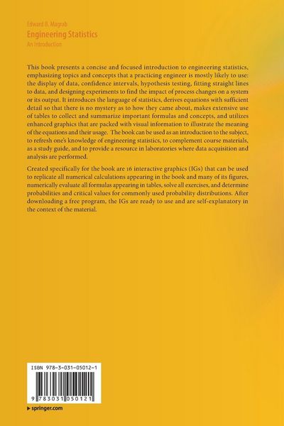 Produktbild: Engineering Statistics