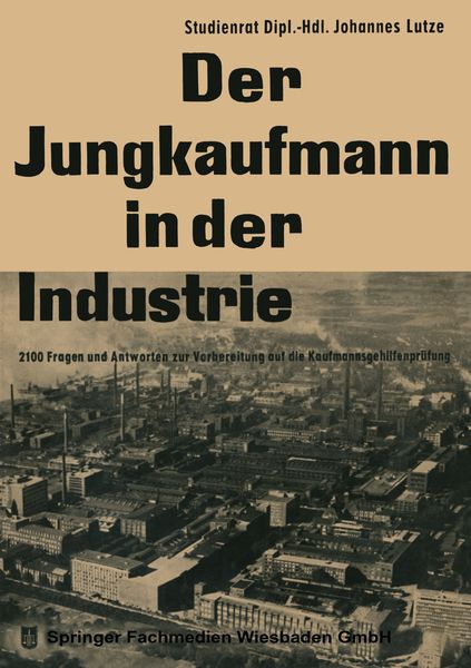 Produktbild: Der Jungkaufmann in der Industrie