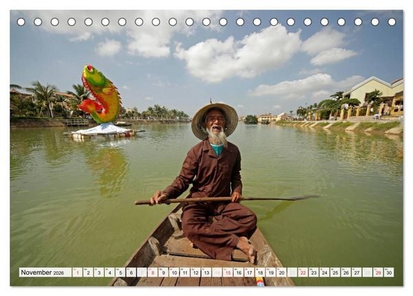 Produktbild: Vietnam (Tischkalender 2026 DIN A5 quer), CALVENDO Monatskalender