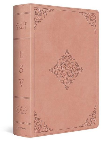Produktbild: ESV Study Bible (Trutone, Blush Rose, Fleur-De-Lis Design)