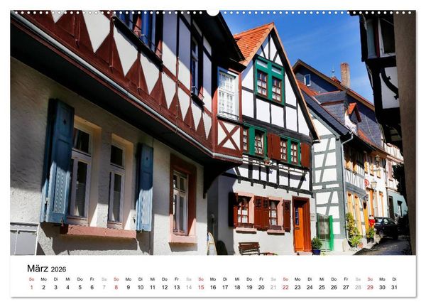 Produktbild: Romantisches Kronberg im Taunus (Wandkalender 2026 DIN A2 quer), CALVENDO Monatskalender