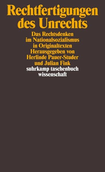 Produktbild: Rechtfertigungen des Unrechts
