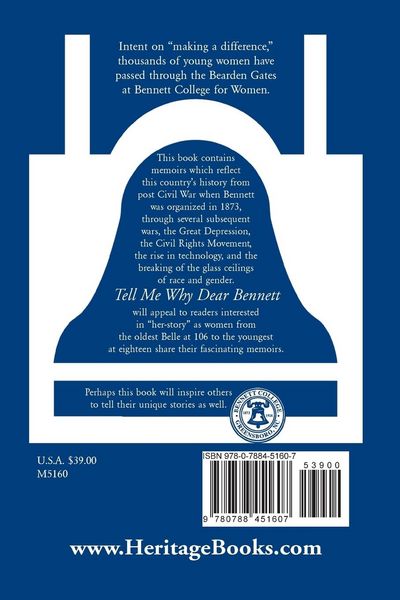 Produktbild: Tell Me Why Dear Bennett