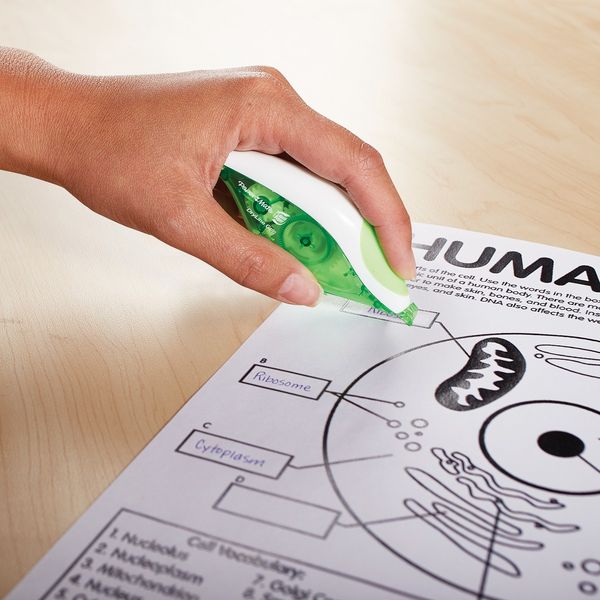 Produktbild: Paper Mate Korrekturroller DryLine Grip recycled gr&uuml;n 5mmx8,5m