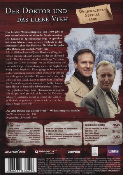 Produktbild: Der Doktor und das liebe Vieh - Das wunderbare Weihnachtsspecial von 1990