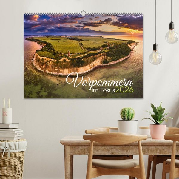 Produktbild: Vorpommern im Fokus (Wandkalender 2026 DIN A2 quer), CALVENDO Monatskalender