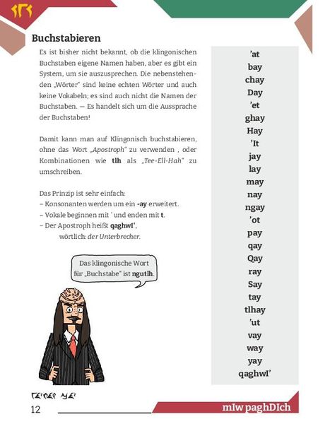 Produktbild: Arbeitsbuch Klingonisch