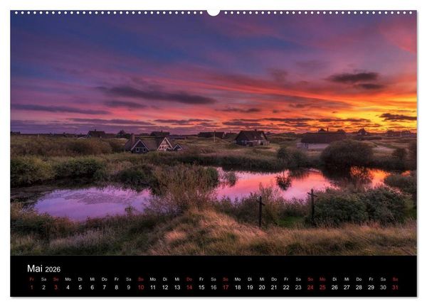 Produktbild: Fan&oslash; - Meine Insel (Wandkalender 2026 DIN A2 quer), CALVENDO Monatskalender