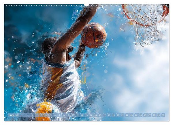 Produktbild: Gro&szlig;e Momente des Sports (hochwertiger Premium Wandkalender 2026 DIN A2 quer), Kunstdruck in Hochglanz
