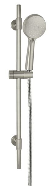 Produktbild: Brauseset Mod. Young Edelstahl geb&uuml;rstet, L&auml;nge Stange: 66 cm