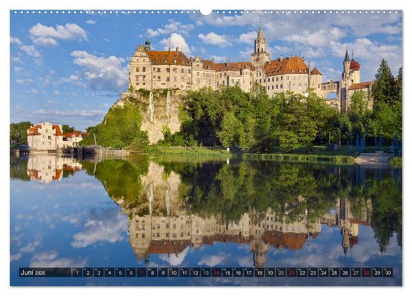 Produktbild: Kulturlandschaft Obere Donau (hochwertiger Premium Wandkalender 2026 DIN A2 quer), Kunstdruck in Hochglanz