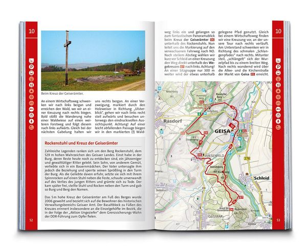 Produktbild: KOMPASS Wanderf&uuml;hrer Rh&ouml;n, 50 Touren