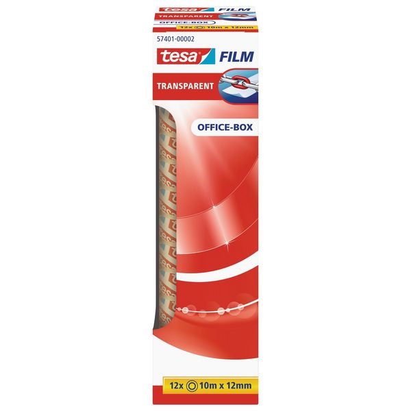 Produktbild: tesa Klebeband 12mmx10m 12 St&uuml;ck