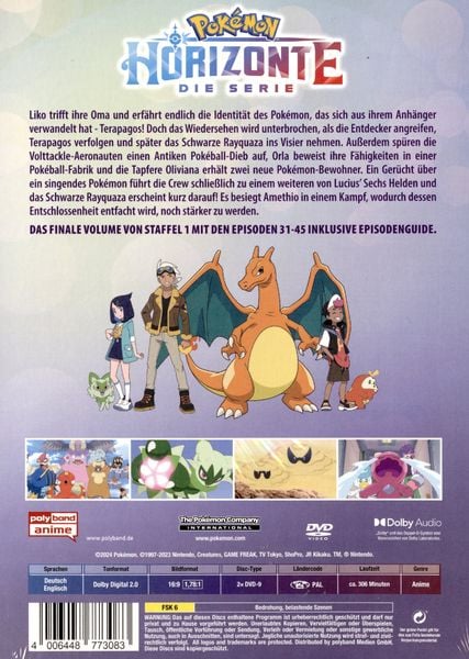 Produktbild: Pok&eacute;mon Horizonte - Volume 3 [2 DVDs]