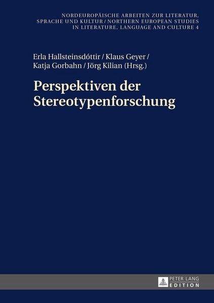 Produktbild: Perspektiven der Stereotypenforschung