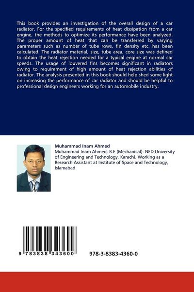 Produktbild: Design and Performance Optimization Of a Car Radiator