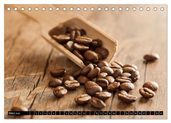 Produktbild: Kaffee Variationen (Tischkalender 2026 DIN A5 quer), CALVENDO Monatskalender