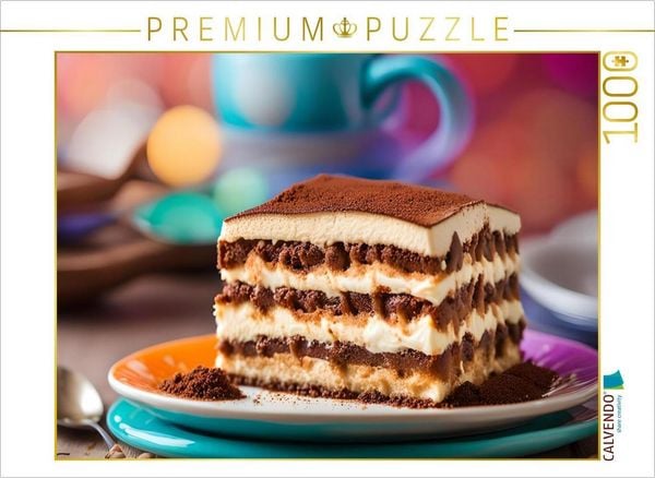 CALVENDO Puzzle Tiramisu | 1000 Teile Lege-Größe 64x48cm Foto-Puzzle für glückliche Stunden