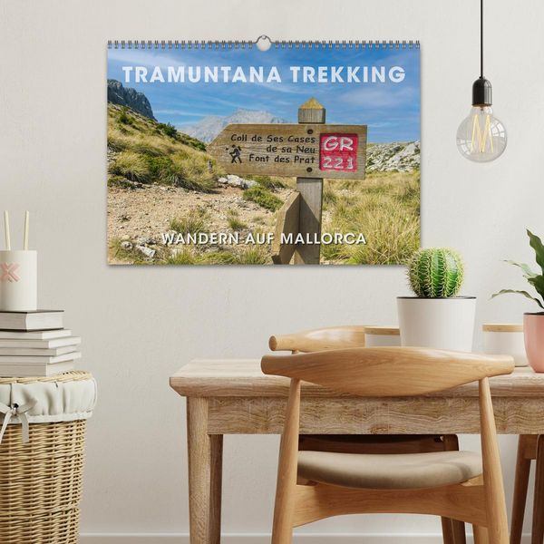 Produktbild: Tramuntana Trekking - Wandern auf Mallorca (Wandkalender 2026 DIN A3 quer), CALVENDO Monatskalender