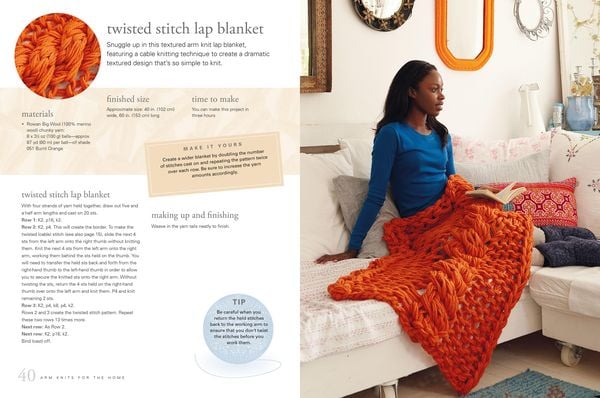 Produktbild: No-Needle Knits: Includes 35 Patterns