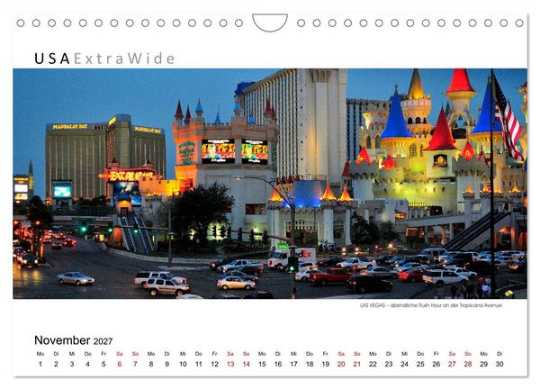 Produktbild: Impressionen aus LAS VEGAS (Wandkalender 2027 DIN A4 quer), CALVENDO Monatskalender