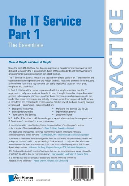 Produktbild: The IT Service Part 1 - The Essentials