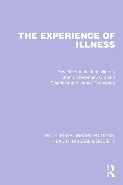 Produktbild: The Experience of Illness