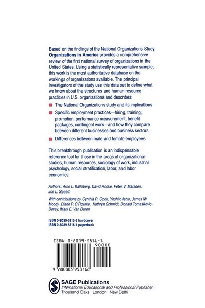 Produktbild: Organizations in America