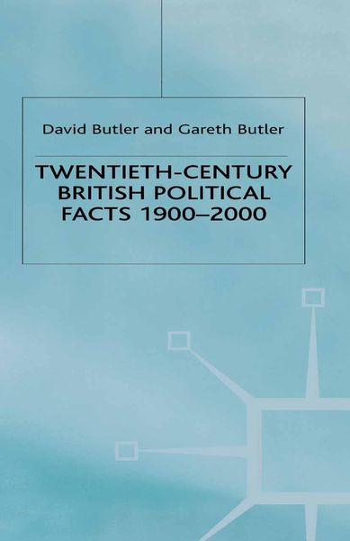 Produktbild: Twentieth-Century British Political Facts, 1900-2000