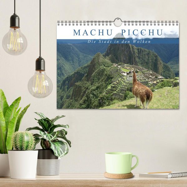 Produktbild: Machu Picchu - Die Stadt in den Wolken (Wandkalender 2026 DIN A4 quer), CALVENDO Monatskalender